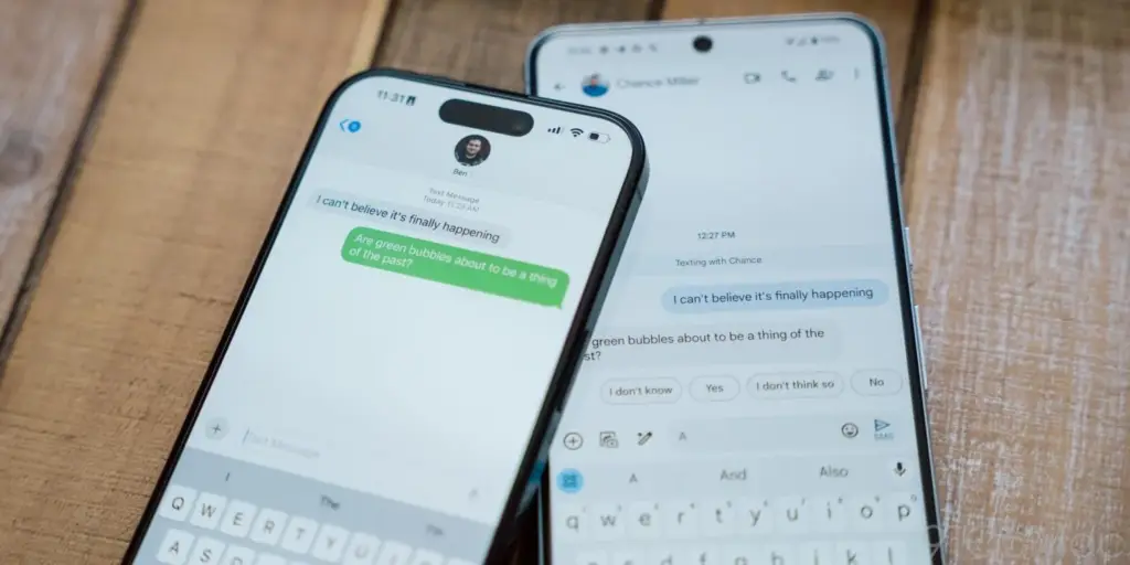 Megérkezett az RCS iPhone-ra!